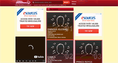 Desktop Screenshot of letrasromanticas.com