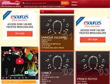 Tablet Screenshot of letrasromanticas.com